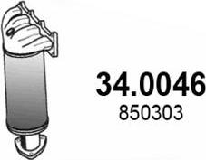 ASSO 34.0046 - Katalizators autodraugiem.lv