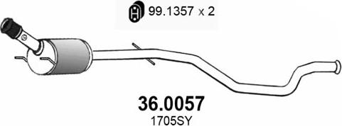 ASSO 36.0057 - Katalizators autodraugiem.lv