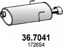 ASSO 36.7041 - Izplūdes gāzu trokšņa slāpētājs (pēdējais) autodraugiem.lv