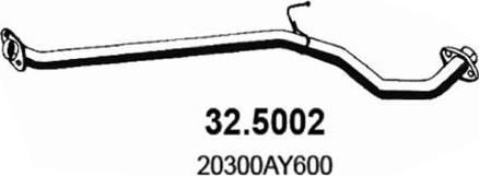 ASSO 32.5002 - Izplūdes caurule autodraugiem.lv