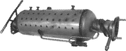 ASSO 20.15001 - Nosēdumu / Daļiņu filtrs, Izplūdes gāzu sistēma autodraugiem.lv