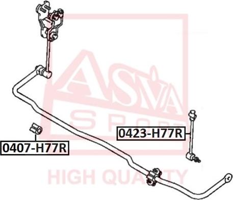 ASVA 0407-H77R - Bukse, Stabilizators autodraugiem.lv