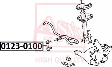 ASVA 0123-0100 - Stiepnis / Atsaite, Stabilizators autodraugiem.lv