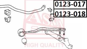 ASVA 0123-017 - Stiepnis / Atsaite, Stabilizators autodraugiem.lv