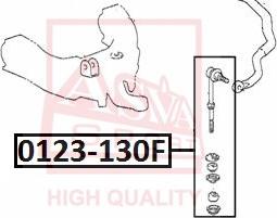 ASVA 0123-130F - Stiepnis / Atsaite, Stabilizators autodraugiem.lv