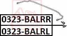 ASVA 0323-BALRR - Stiepnis / Atsaite, Stabilizators autodraugiem.lv