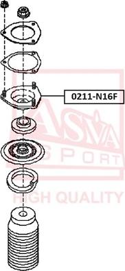 ASVA 0211-N16F - Amortizatora statnes balsts autodraugiem.lv