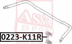 ASVA 0223-K11R - Stiepnis / Atsaite, Stabilizators autodraugiem.lv