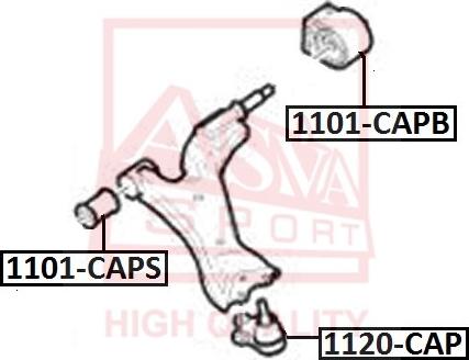 ASVA 1101-CAPB - Piekare, Šķērssvira autodraugiem.lv