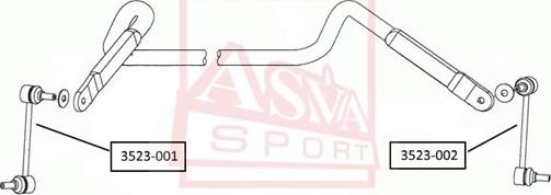 ASVA 3523-002 - Stiepnis / Atsaite, Stabilizators autodraugiem.lv