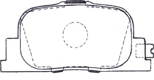 ASVA AKD-0510 - Bremžu uzliku kompl., Disku bremzes autodraugiem.lv