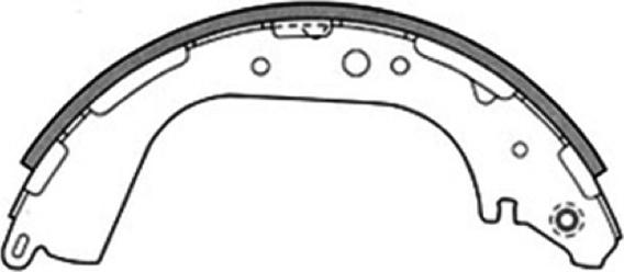 ASVA AKS-1189 - Bremžu loku komplekts autodraugiem.lv