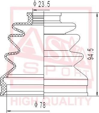 ASVA ASBT-121 - Putekļusargs, Piedziņas vārpsta autodraugiem.lv