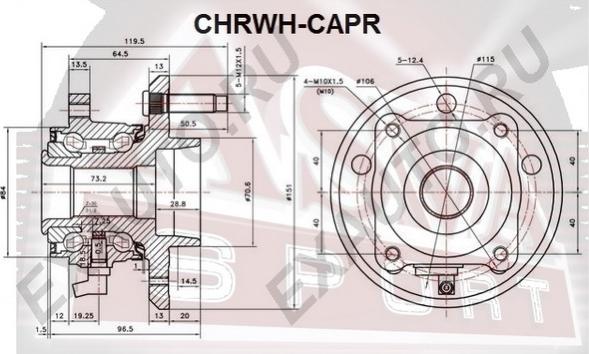 ASVA CHRWH-CAPR - Riteņa rumba autodraugiem.lv