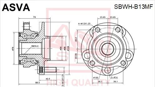 ASVA SBWH-B13MF - Riteņa rumba autodraugiem.lv