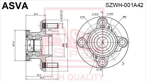 ASVA SZWH-001A42 - Riteņa rumba autodraugiem.lv