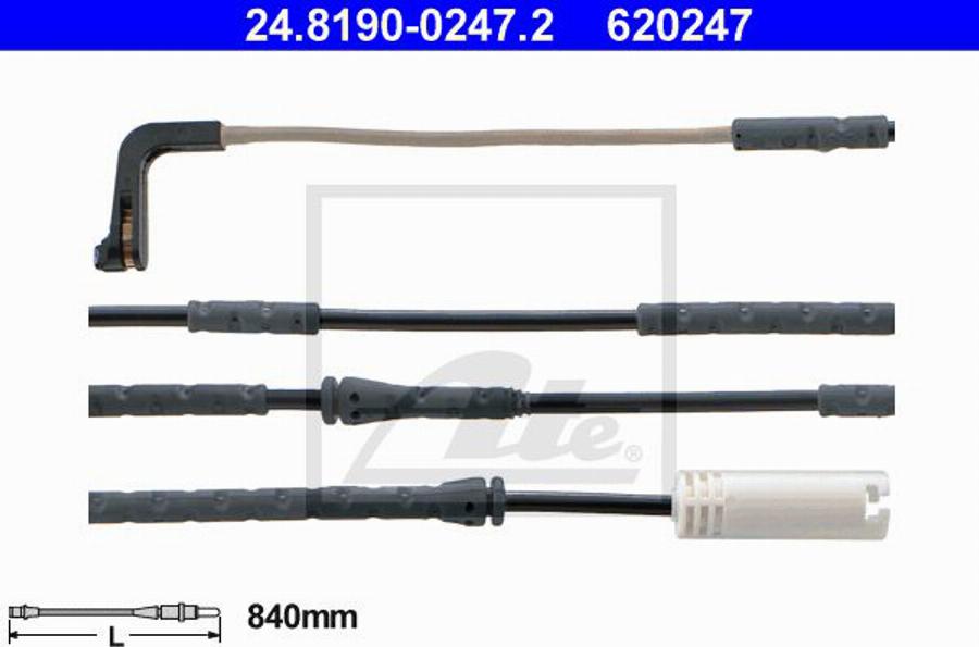 ATE 620247 - Indikators, Bremžu uzliku nodilums autodraugiem.lv