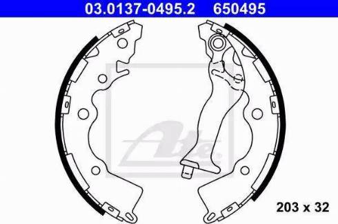 Alpha Brakes HST-KA-323 - Bremžu loku komplekts autodraugiem.lv