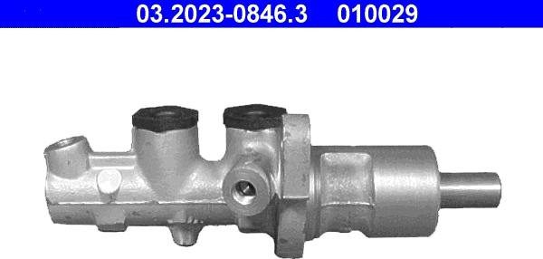 ATE 03.2023-0846.3 - Galvenais bremžu cilindrs autodraugiem.lv