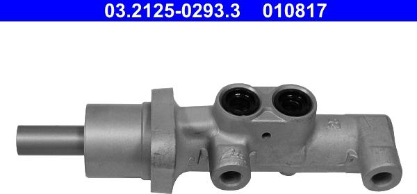 ATE 03.2125-0293.3 - Galvenais bremžu cilindrs autodraugiem.lv