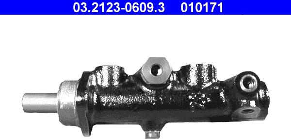 ATE 03.2123-0609.3 - Galvenais bremžu cilindrs autodraugiem.lv