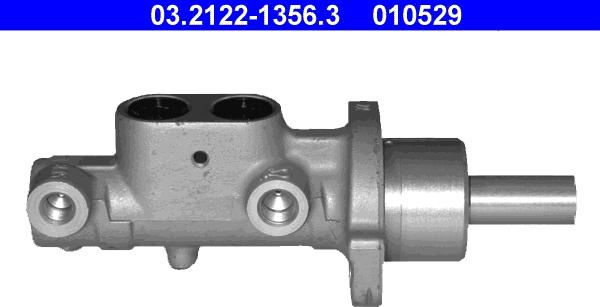 ATE 03.2122-1356.3 - Galvenais bremžu cilindrs autodraugiem.lv