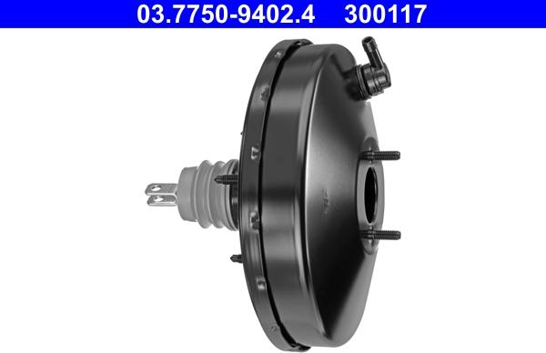 ATE 03.7750-9402.4 - Bremžu pastiprinātājs autodraugiem.lv