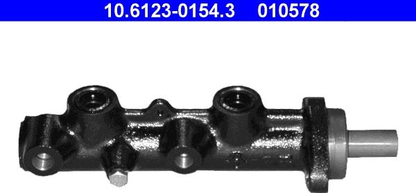 ATE 10.6123-0154.3 - Galvenais bremžu cilindrs autodraugiem.lv