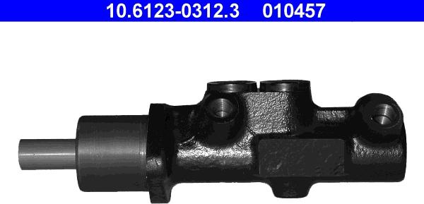 ATE 10.6123-0312.3 - Galvenais bremžu cilindrs autodraugiem.lv