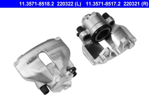 ATE 11.3571-8518.2 - Bremžu suports autodraugiem.lv