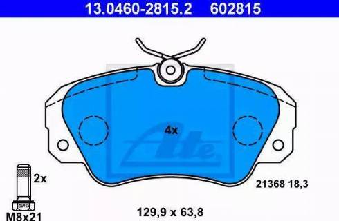 Alpha Brakes HKP-PL-003 - Bremžu uzliku kompl., Disku bremzes autodraugiem.lv