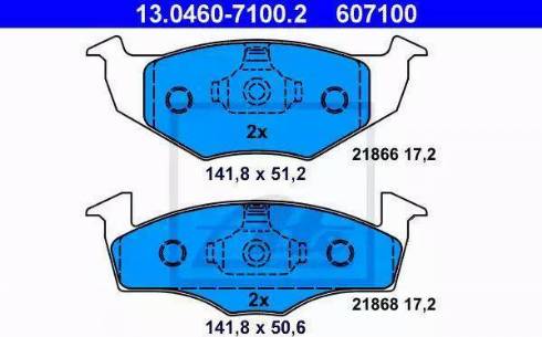 Alpha Brakes HKP-VW-034 - Bremžu uzliku kompl., Disku bremzes autodraugiem.lv