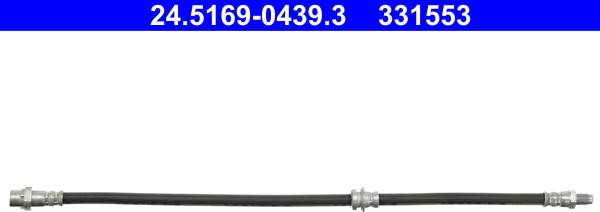 ATE 24.5169-0439.3 - Bremžu šļūtene autodraugiem.lv