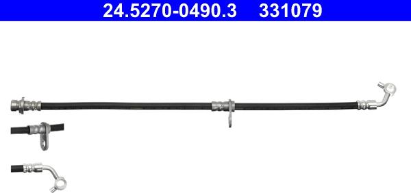 ATE 24.5270-0490.3 - Bremžu šļūtene autodraugiem.lv