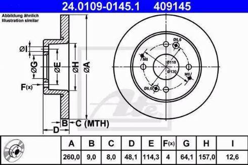 Alpha Brakes HTT-HD-024 - Bremžu diski autodraugiem.lv