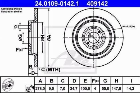 Alpha Brakes HTT-TY-053 - Bremžu diski autodraugiem.lv