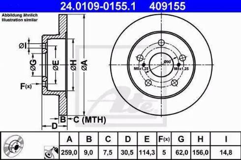 Alpha Brakes HTT-TY-054 - Bremžu diski autodraugiem.lv