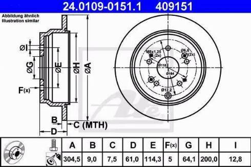 Alpha Brakes HTT-HD-034 - Bremžu diski autodraugiem.lv