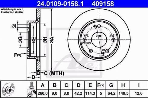 Alpha Brakes HTT-HD-033 - Bremžu diski autodraugiem.lv