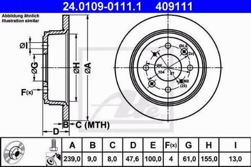 Alpha Brakes HTT-HD-014 - Bremžu diski autodraugiem.lv