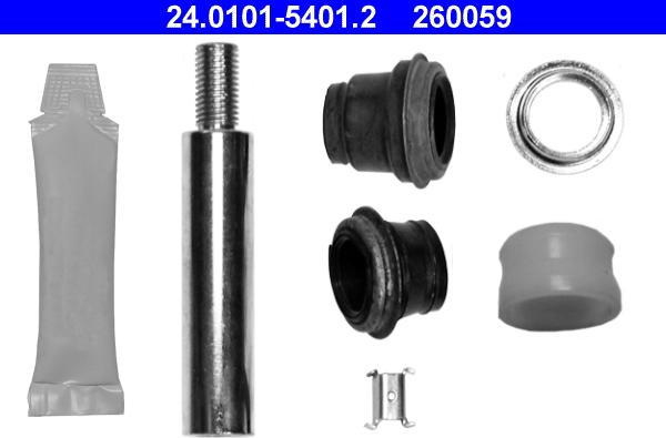 ATE 24.0101-5401.2 - Piederumu komplekts, Bremžu suports autodraugiem.lv