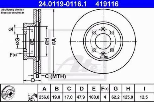 Alpha Brakes HTP-HY-527 - Bremžu diski autodraugiem.lv