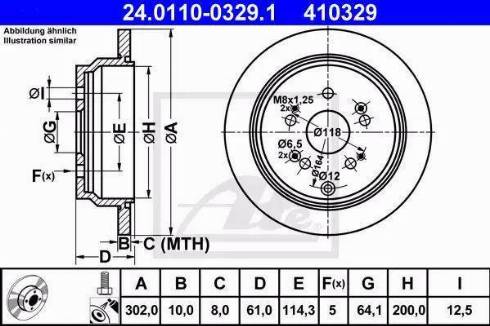 Alpha Brakes HTT-HD-036 - Bremžu diski autodraugiem.lv