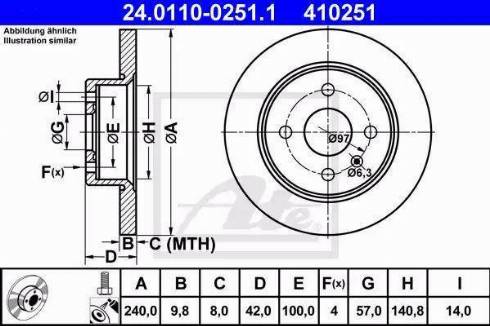 Alpha Brakes HTT-PL-002 - Bremžu diski autodraugiem.lv