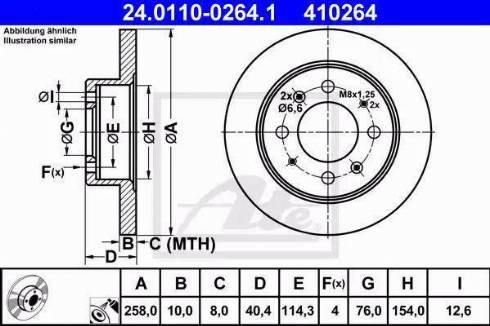 Alpha Brakes HTT-HY-501 - Bremžu diski autodraugiem.lv