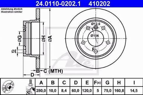 Alpha Brakes HTT-BM-001 - Bremžu diski autodraugiem.lv