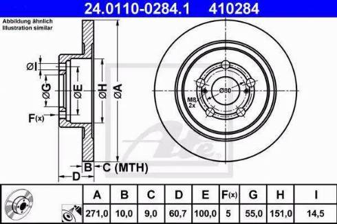 Alpha Brakes HTT-TY-046 - Bremžu diski autodraugiem.lv