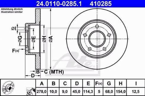 Alpha Brakes HTT-NS-029 - Bremžu diski autodraugiem.lv