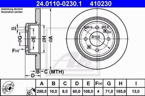 Alpha Brakes HTT-PE-003 - Bremžu diski autodraugiem.lv