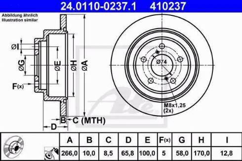 Alpha Brakes HTT-SB-001 - Bremžu diski autodraugiem.lv